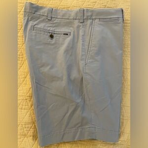 Polo Ralph Lauren Stretch Classic Fit Flat Front Shorts in Blue Size 36 $98.50